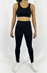 June Tailor Made Peach Soft Solid Color Leggings