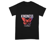 Kindness Love Yourself Butterfly Design T-shirt