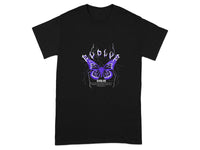 Evolve Purple Butterfly Electric Graphic T-Shirt