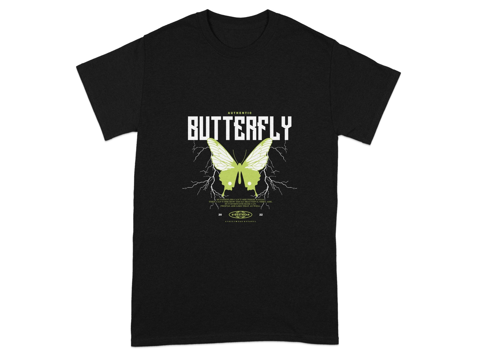 Authentic Butterfly Graphic Tee