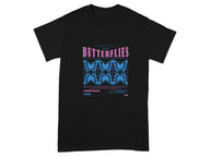 Butterflies Streetwear Graphic Print T-Shirt