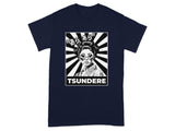 Bold Tsundere Graphic Print T-Shirt for Unique Style