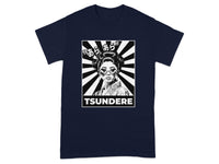 Bold Tsundere Graphic Print T-Shirt for Unique Style