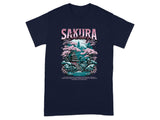 Sakura Gardens Graphic T-Shirt Vibrant Design
