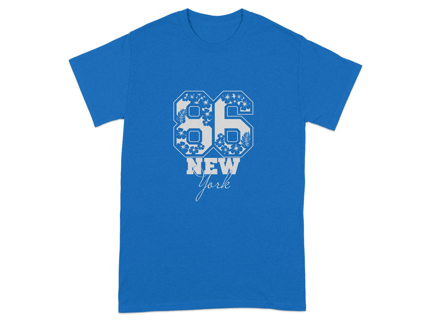 Casual Blue 86 New York Graphic Tee