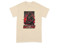 Scarlet Ronin Graphic Men's T-shirt with Samurai Design
