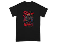 Techno Ninja Graphic Tee T Shirt for Casual Wear