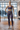 Violet Tangle Grid Legging