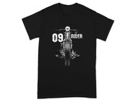 09 Rider Graphic Biker Motorcycle T-Shirt