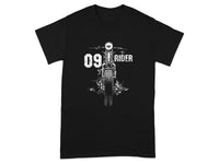09 Rider Graphic Biker Motorcycle T-Shirt
