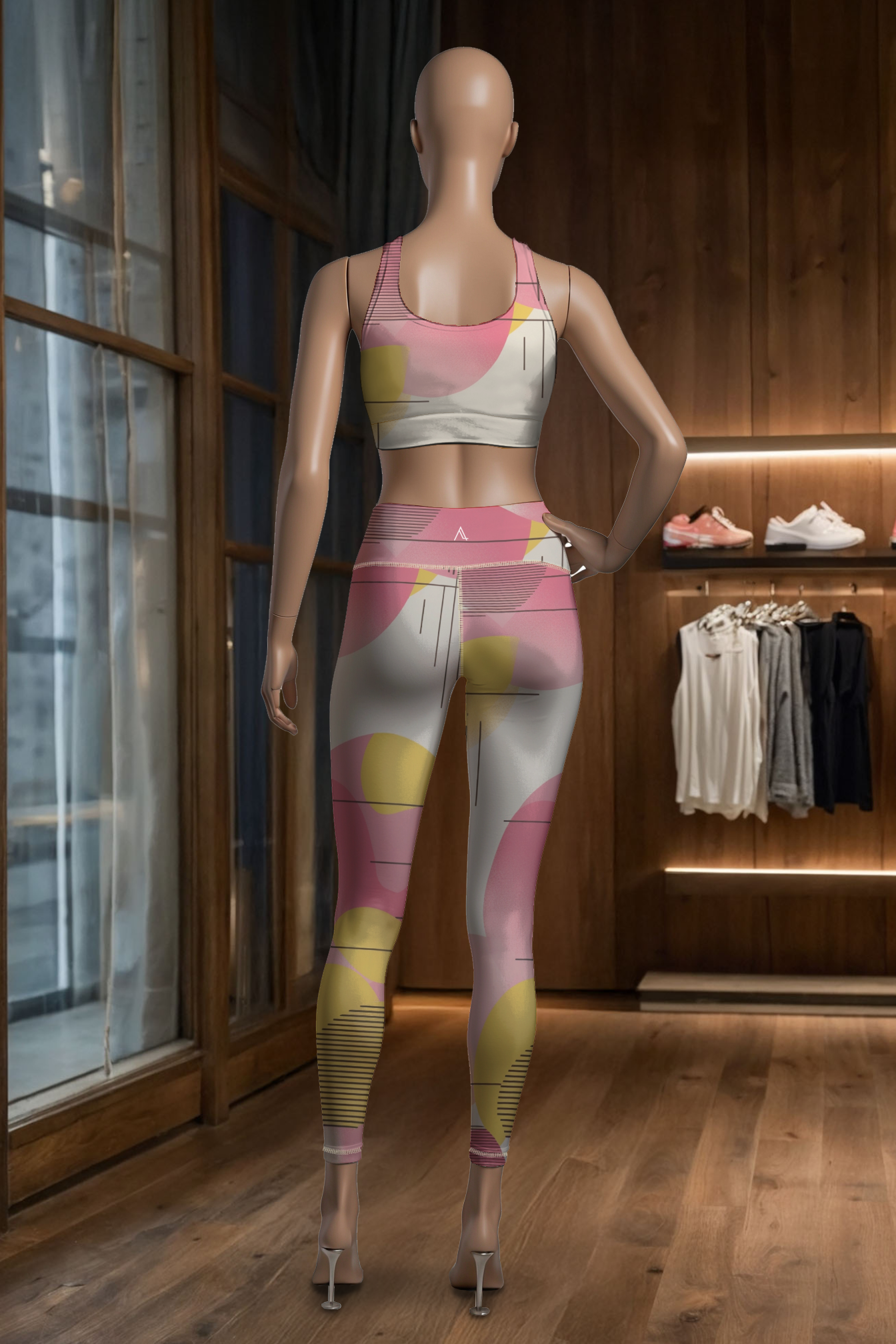 Abstract Harmony Legging