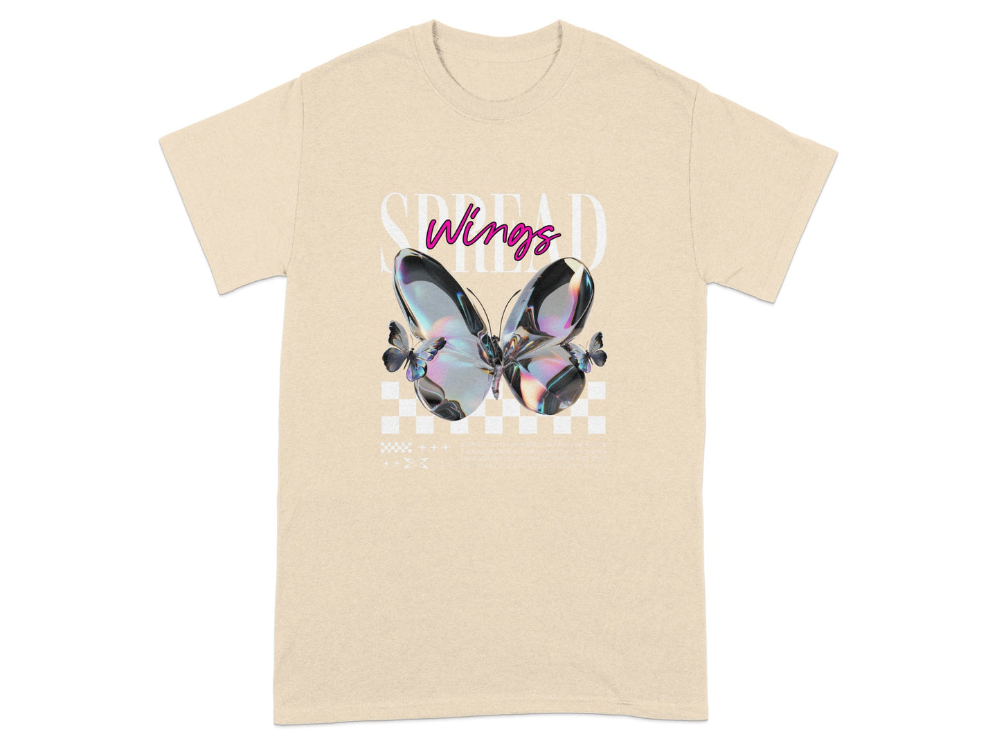 Spread Wings Graphic Butterfly T-shirt