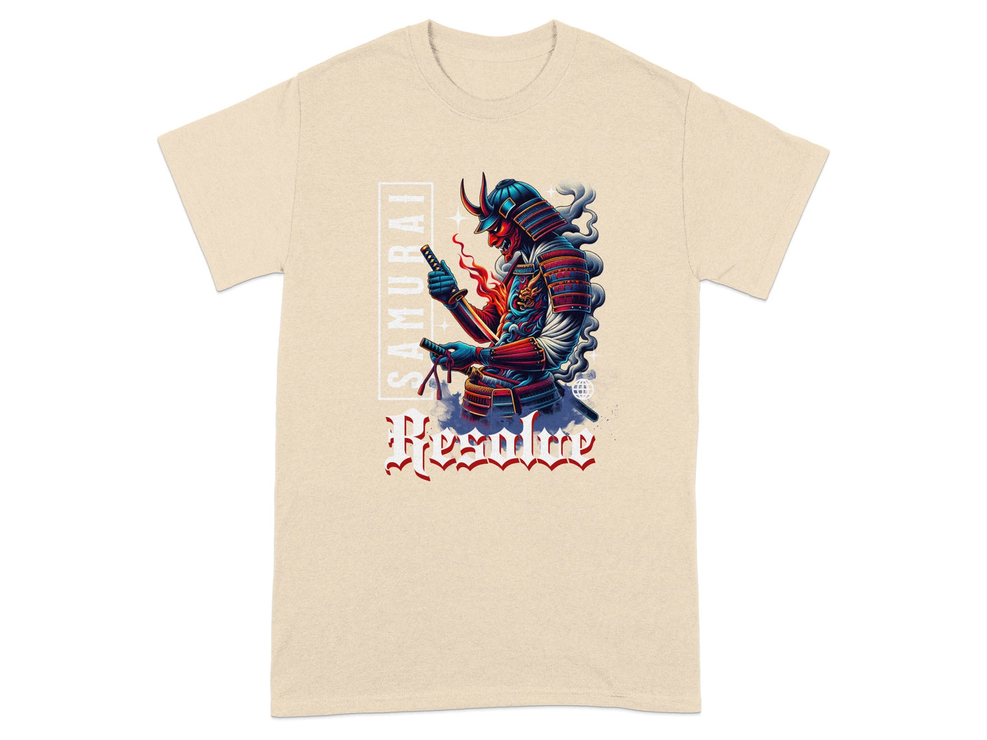 Samurai Warrior Artwork Graphic T-shirt Product