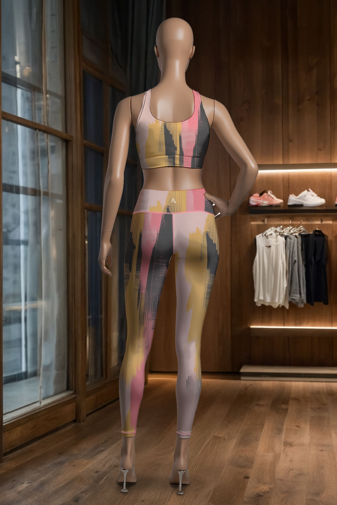 Vibrant Brushstrokes Legging