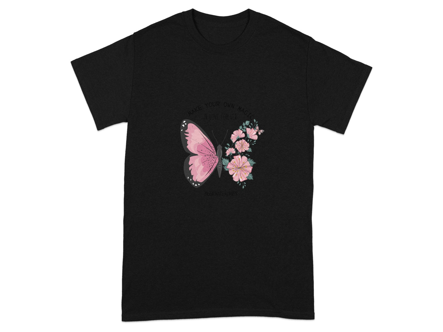 Make Your Own Magic Butterfly and Flowers Shirt