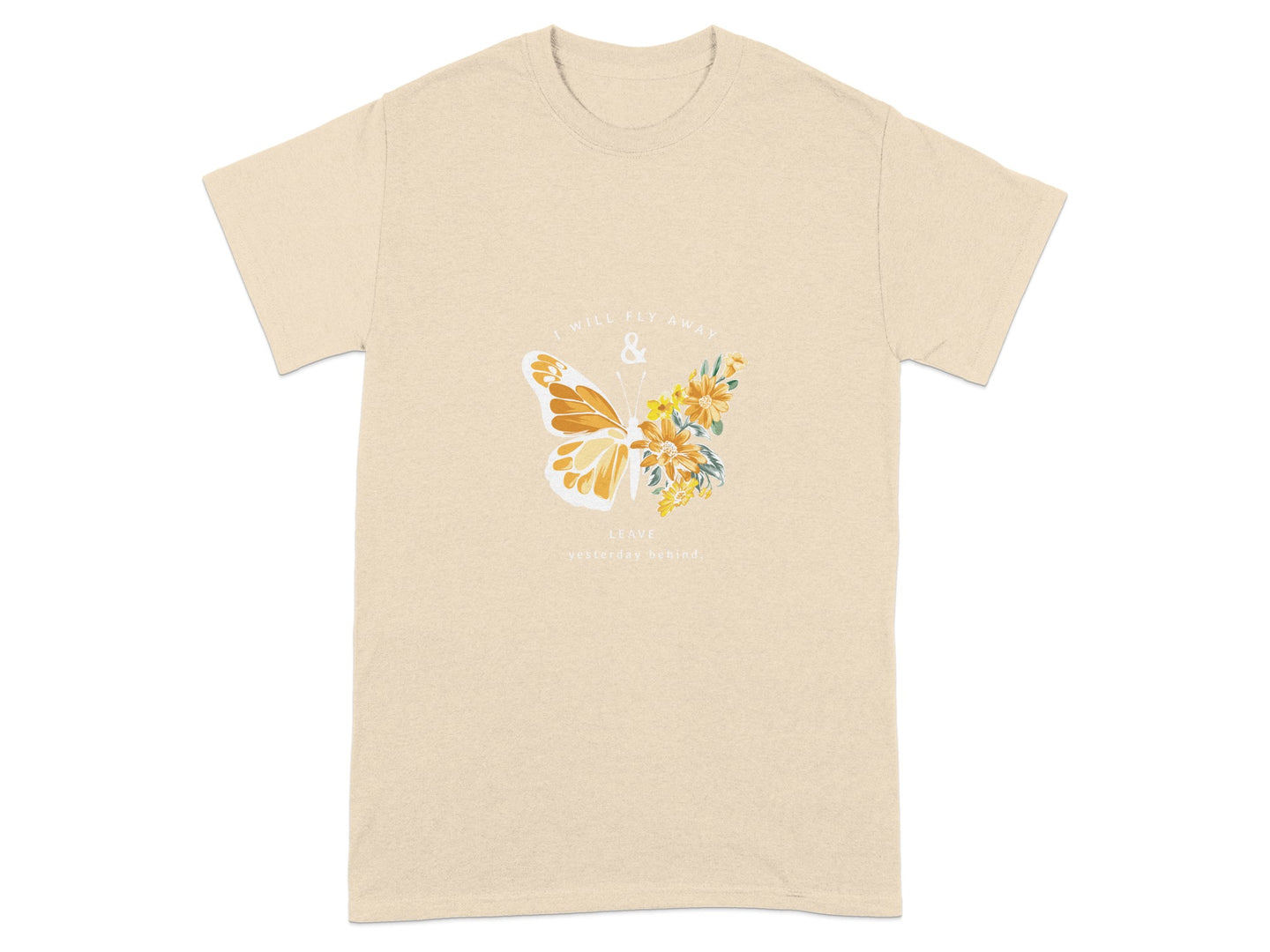 Butterfly Leaves Yesterday Shined T-Shirt