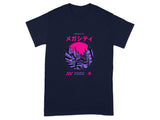 Megacity Japanese Clothing T-shirt Urban Scene Design