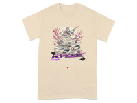Samurai Mechanic Kaze Art Car Graphic T-Shirt