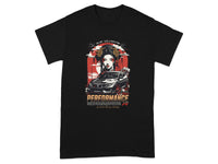 Performance Car and Geisha Graphic T-Shirt