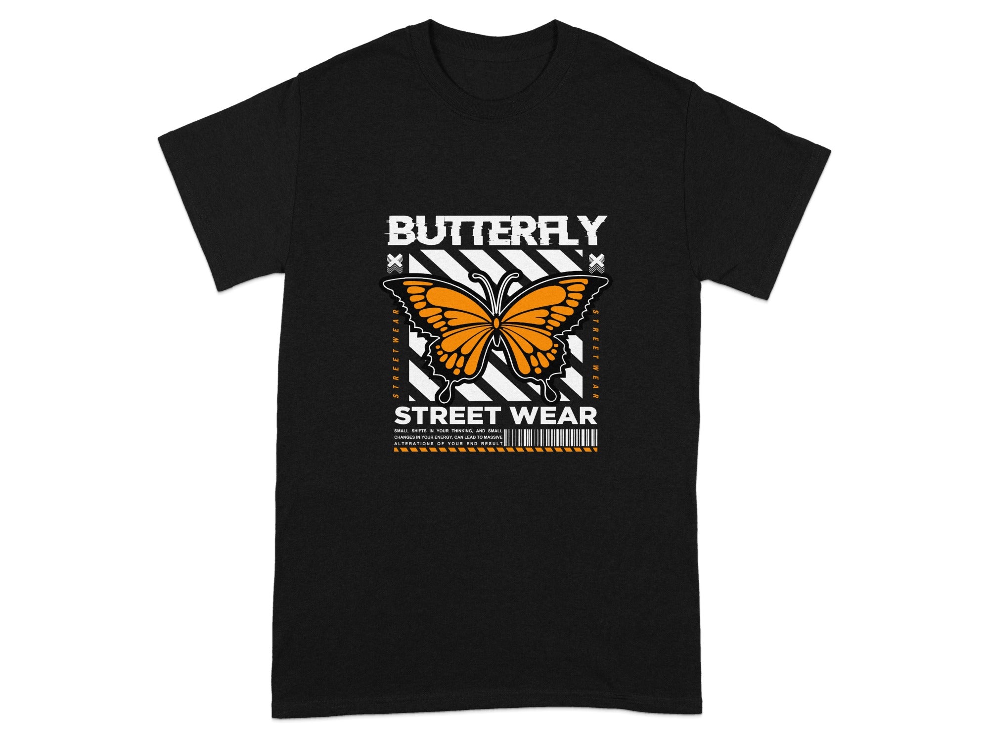 Butterfly Street Wear Graphic T-Shirt