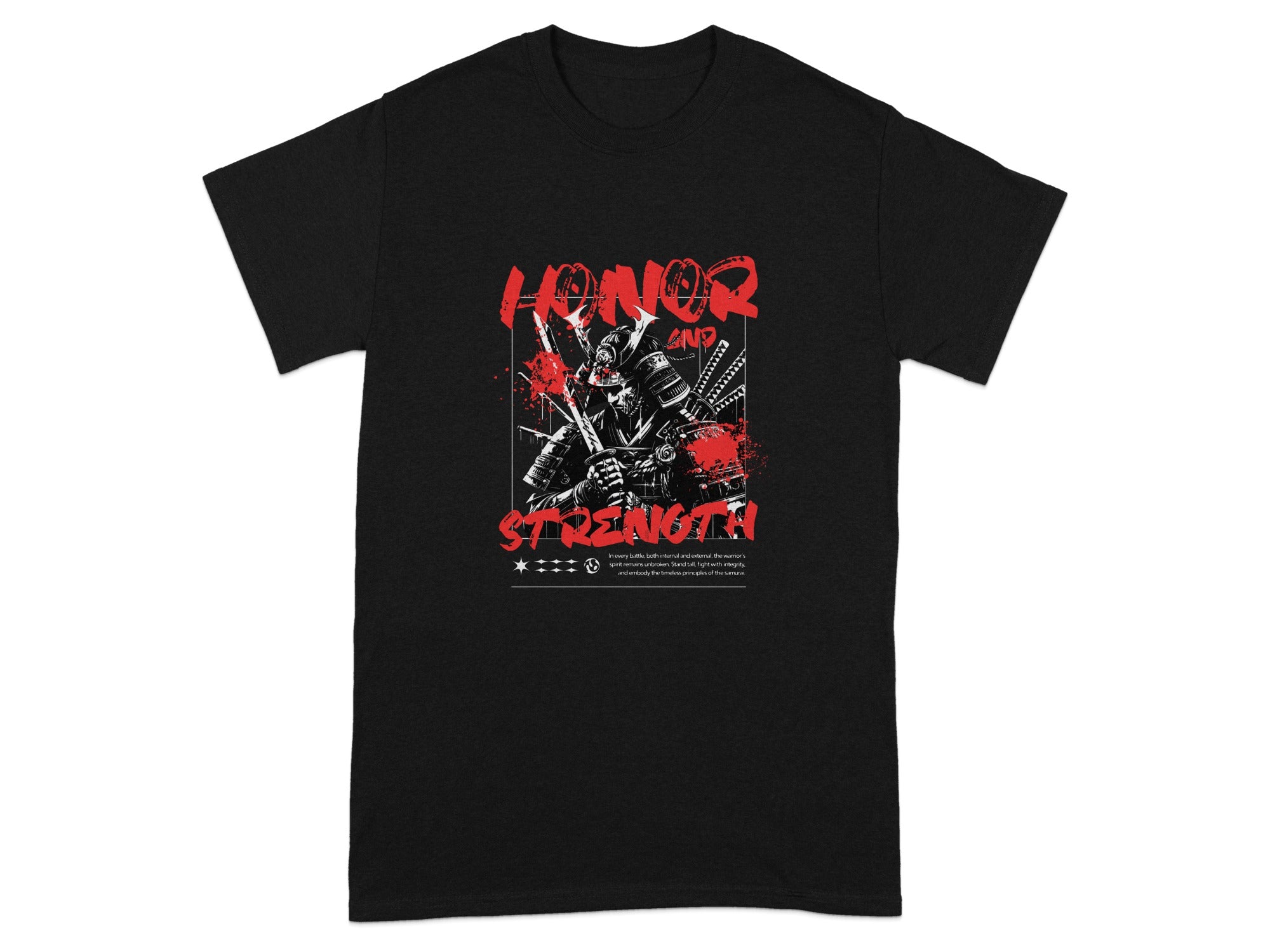 Honor and Strength Graphic Tee for fans