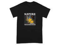 Nature Metamorphosis Butterfly Graphic T-Shirt