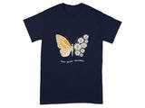 Live Your Dreams Butterfly Floral Design Shirt