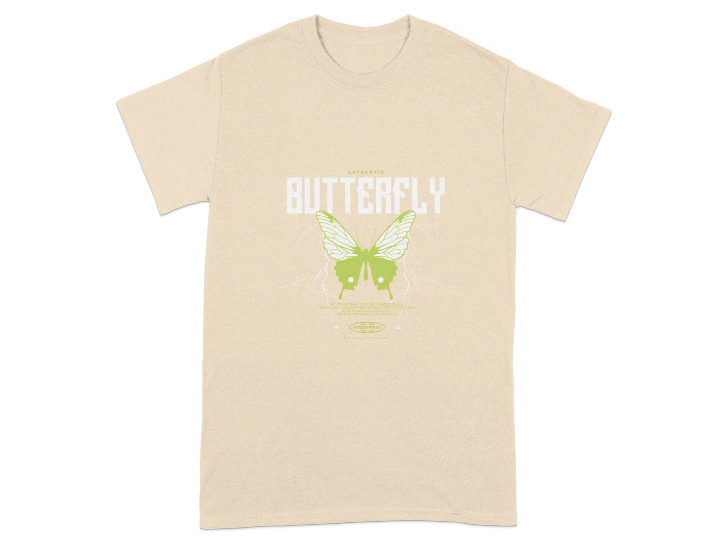 Butterfly Graphic Tee with Unique Design