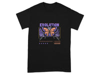 Evolution Butterfly Graphic Worldwide T-shirt