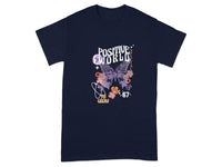 Positive World Vibrant Design Graphic T-Shirt