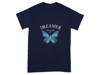 Dreamer Blue Butterfly Graphic Tee