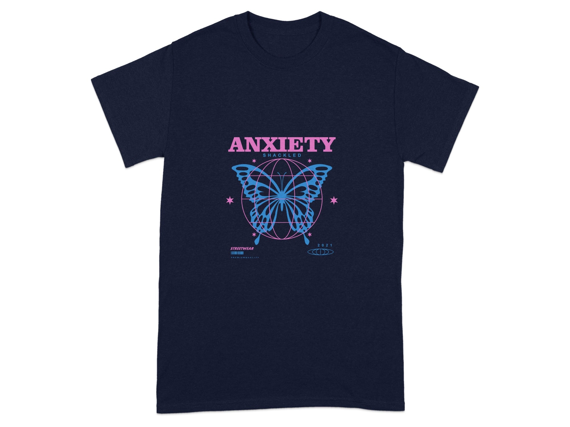 Butterfly Anxiety Snakes T-Shirt