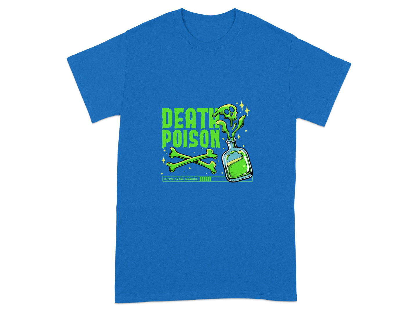Death Poison Graphic T-Shirt Fun Casual Wear