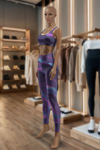 Luminous Waveforms Legging