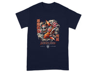 Devilish Dragon T-Shirt with Fiery Japanese Design