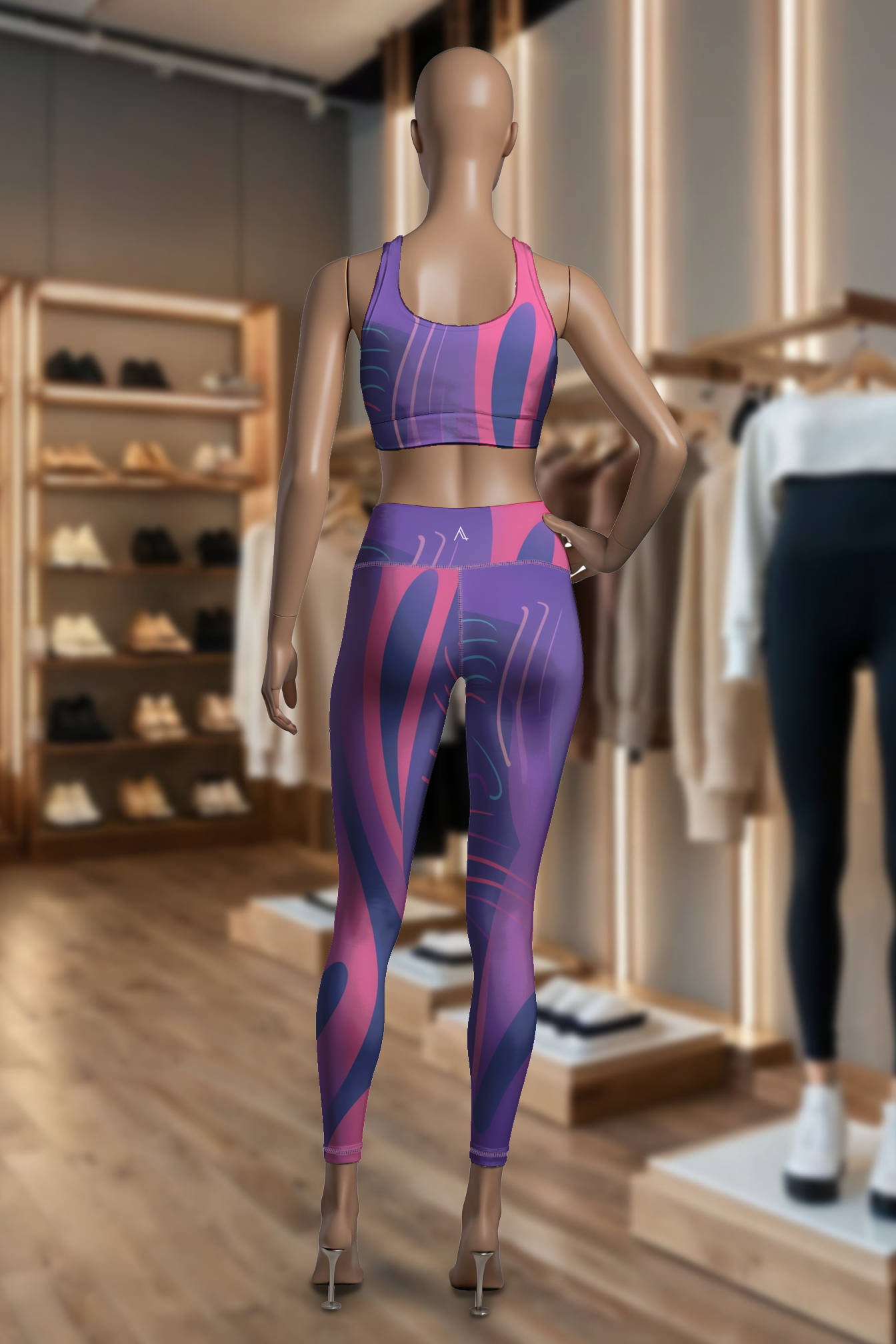 Vibrant Flow Dynamics Legging