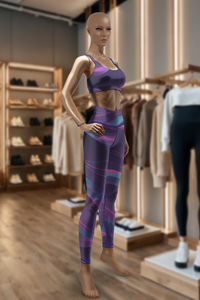 Luminous Waveforms Legging