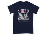 Spread Wings Stylish Graphic Design T-Shirt