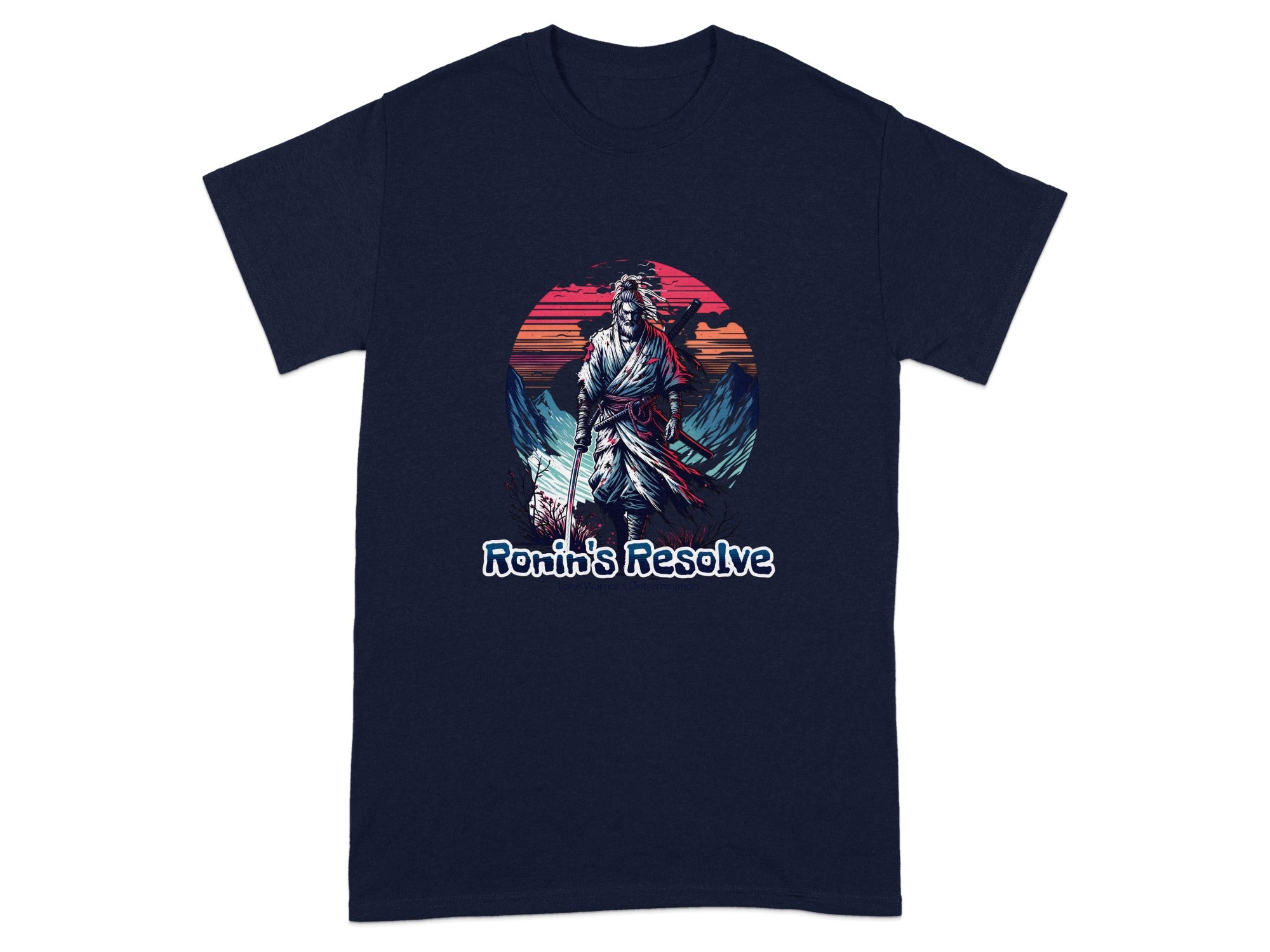 Ronin's Resolve Japanese Warrior Art T-Shirt