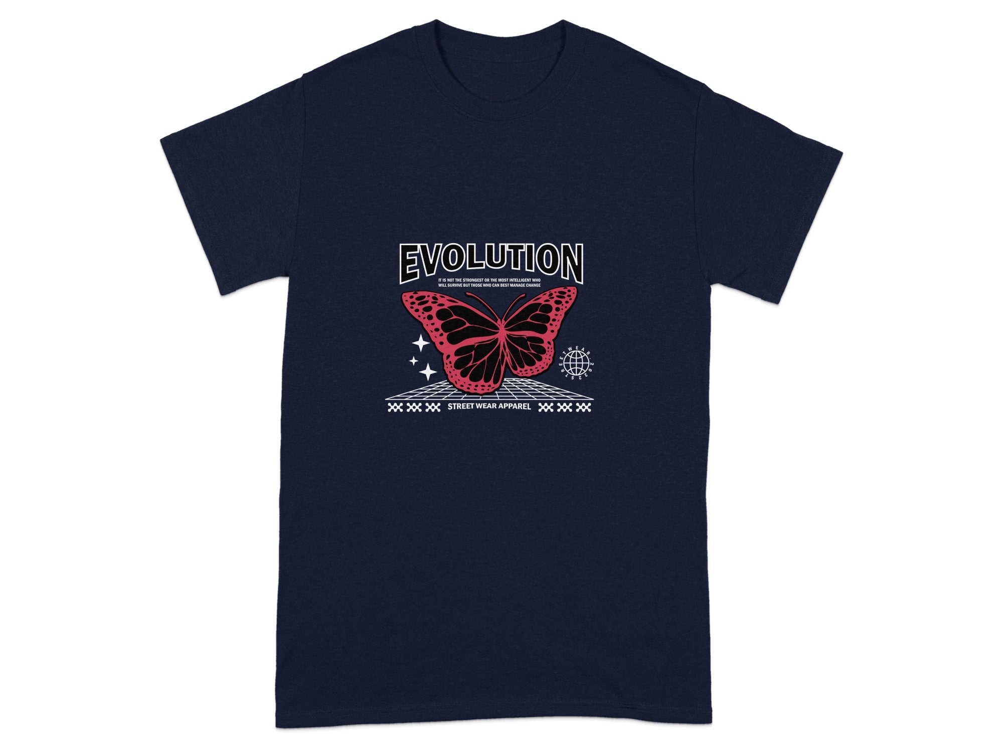 Evolution Graphic Butterfly Tee Apparel