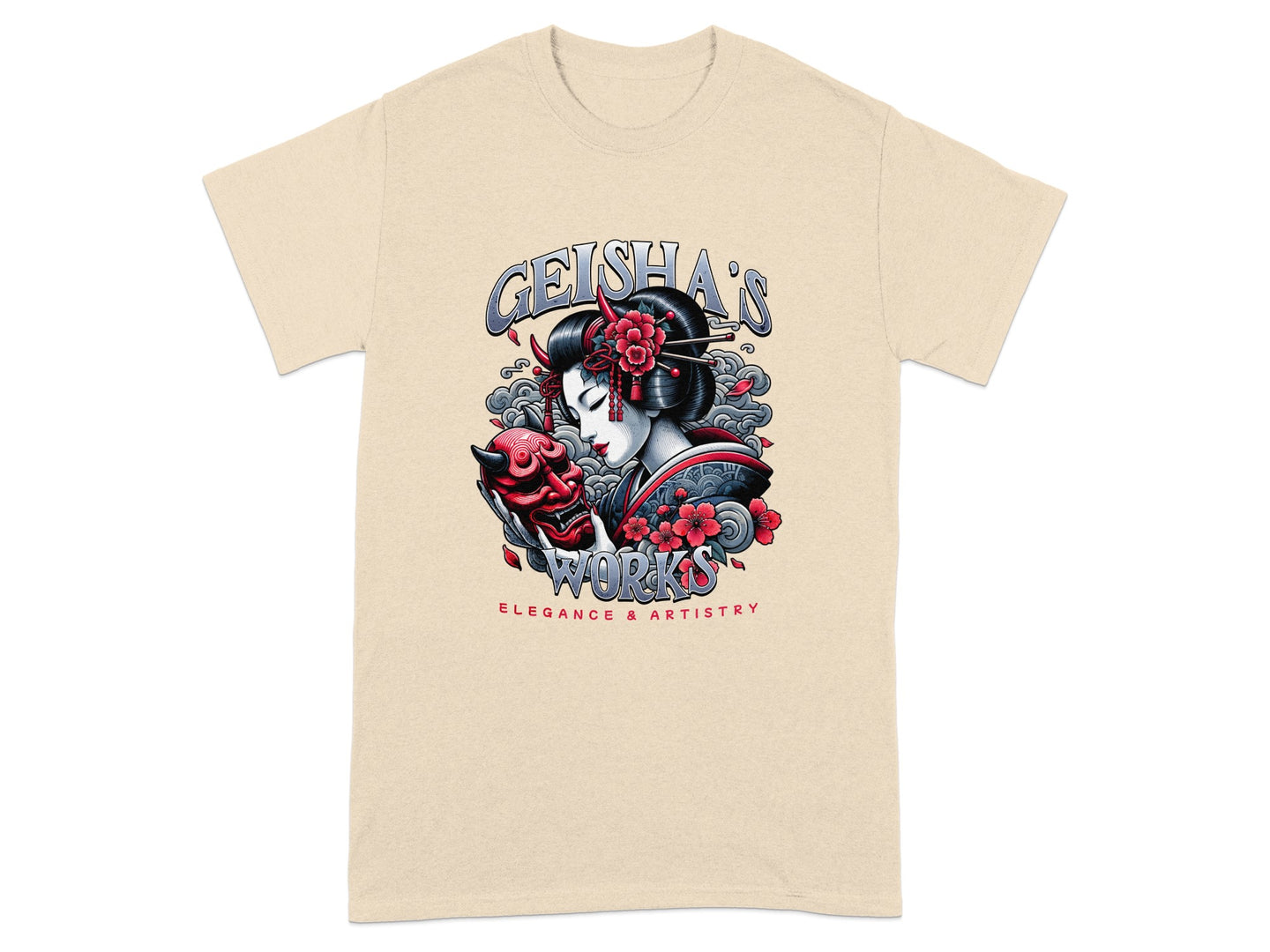 Geisha's Work of Elegance and Artistry T-Shirt