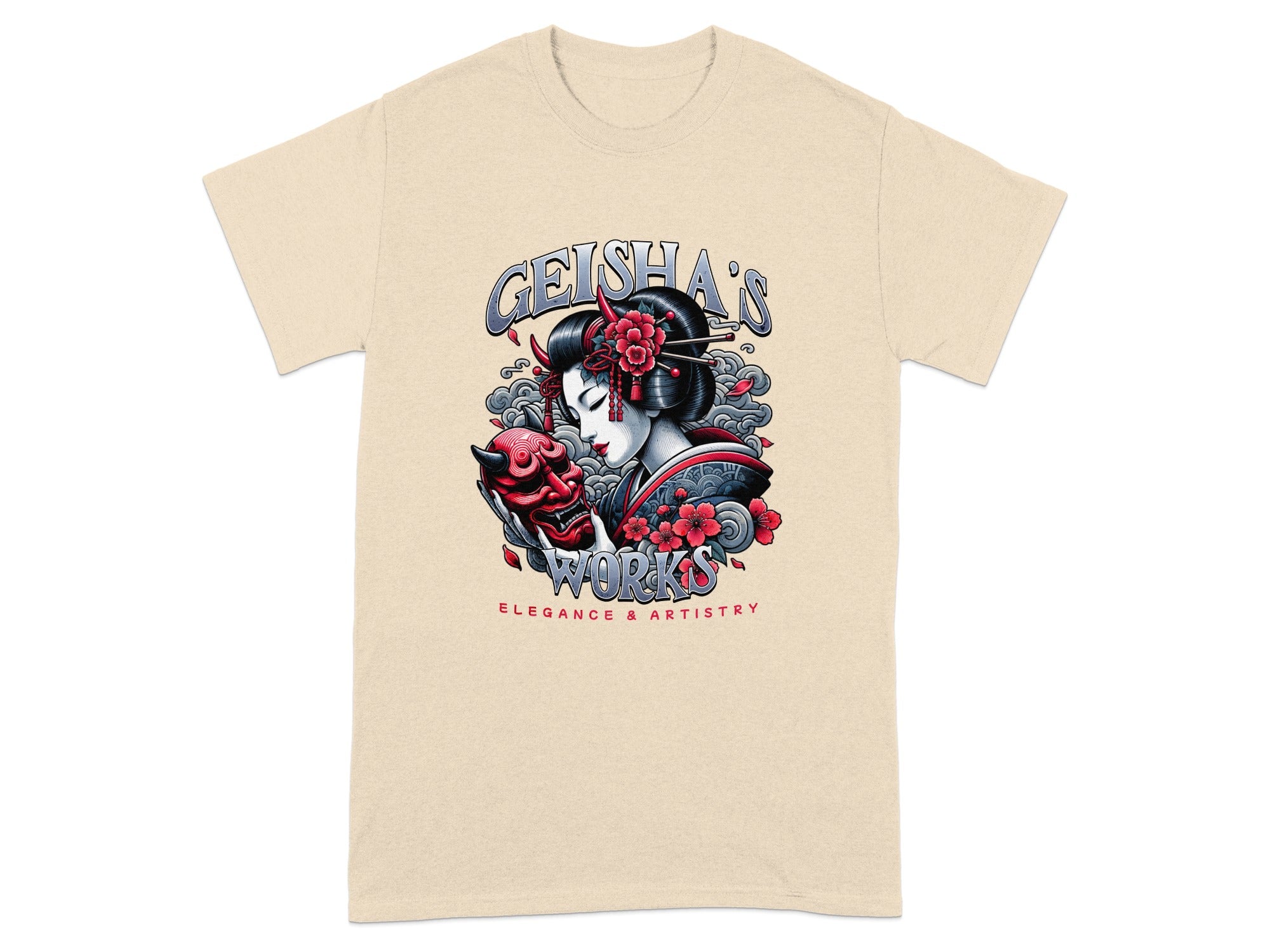 Geisha's Work of Elegance and Artistry T-Shirt