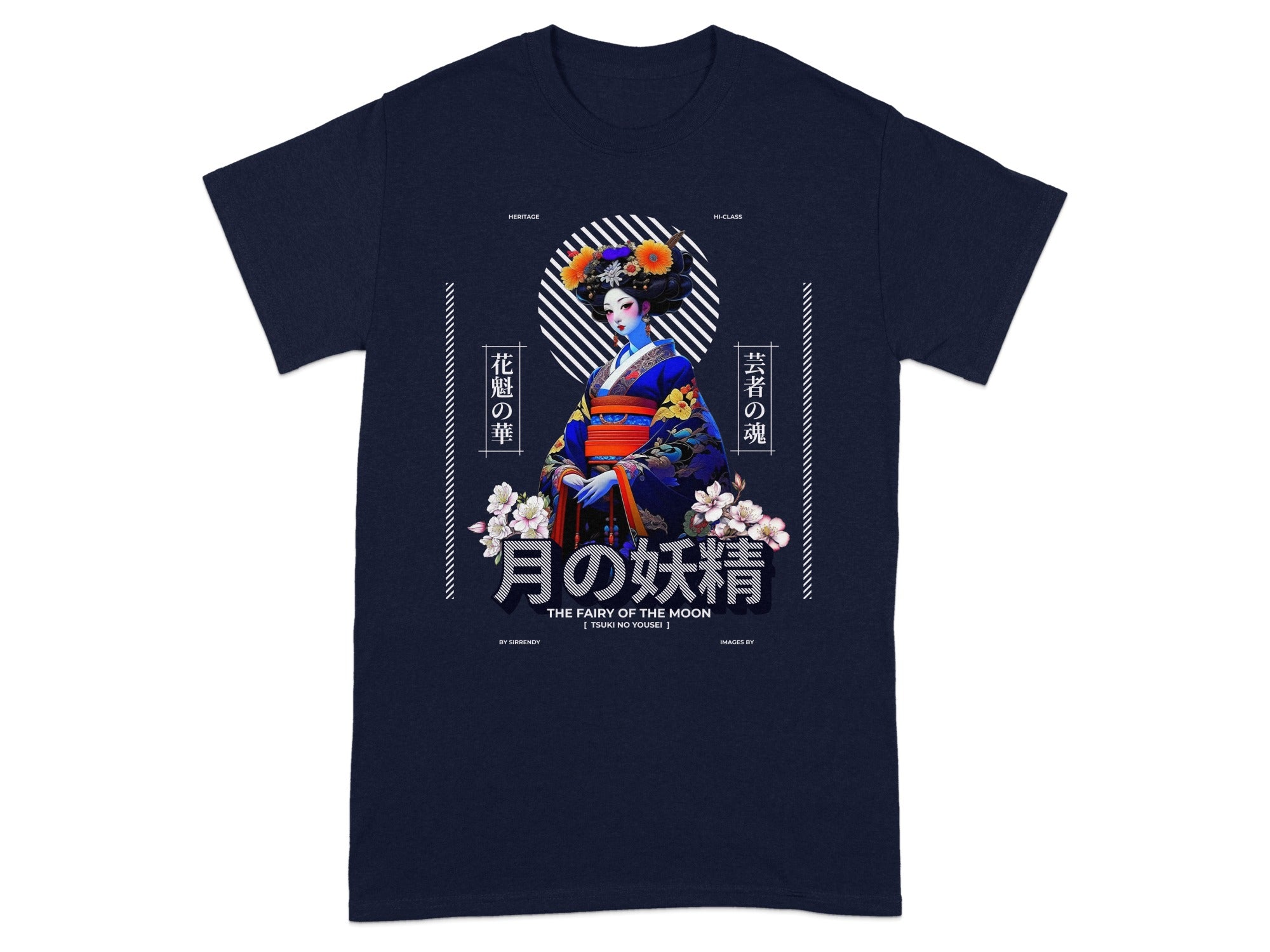 The Fairy of the Moon Geisha Art Shirt