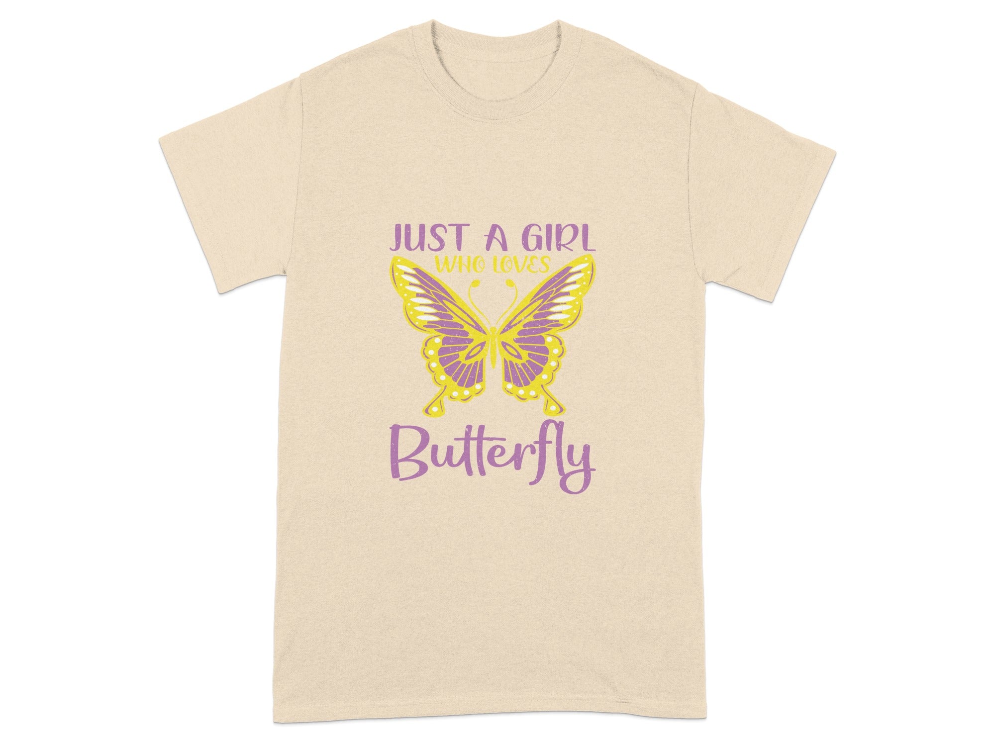 Just A Girl Who Loves Butterfly T-shirt