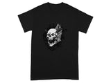 Scary Skull Graphic Tee with Cool Design Shirt