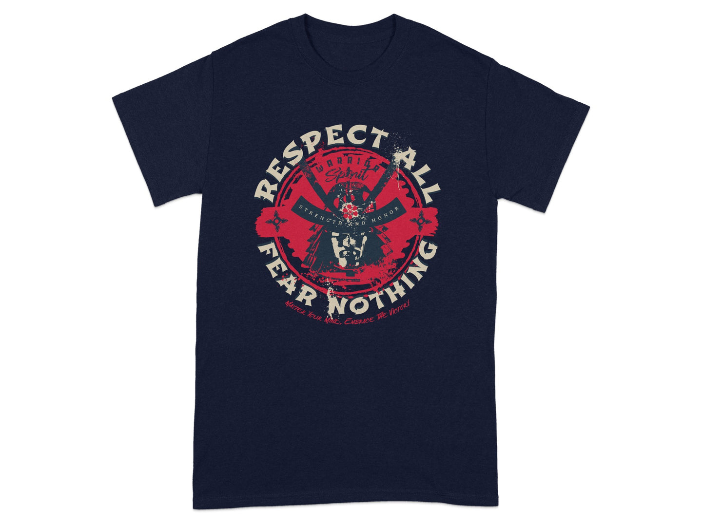 Respect All Fear Nothing Graphic T-Shirt