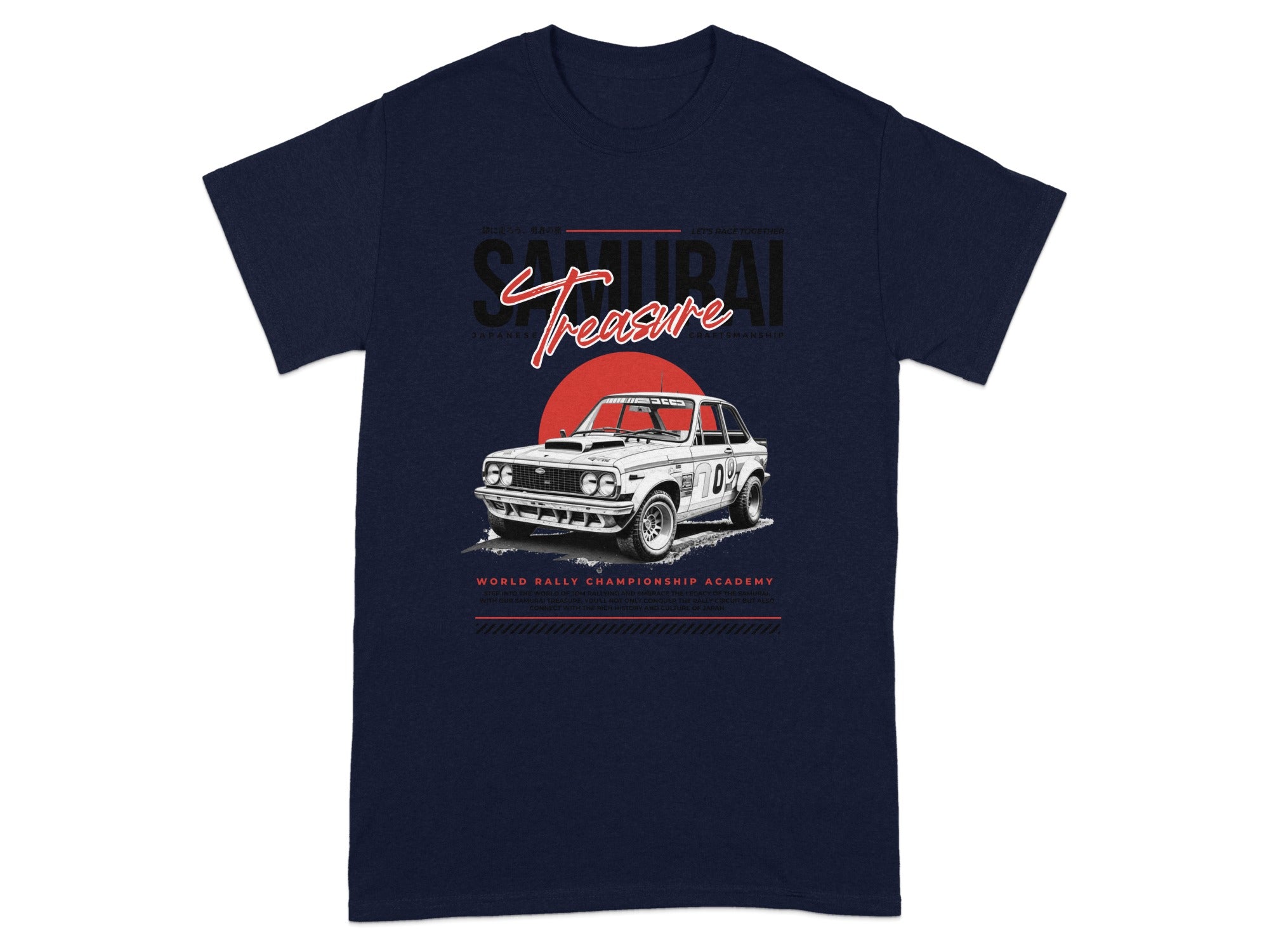 Samurai Treasure World Rally Championship T-shirt