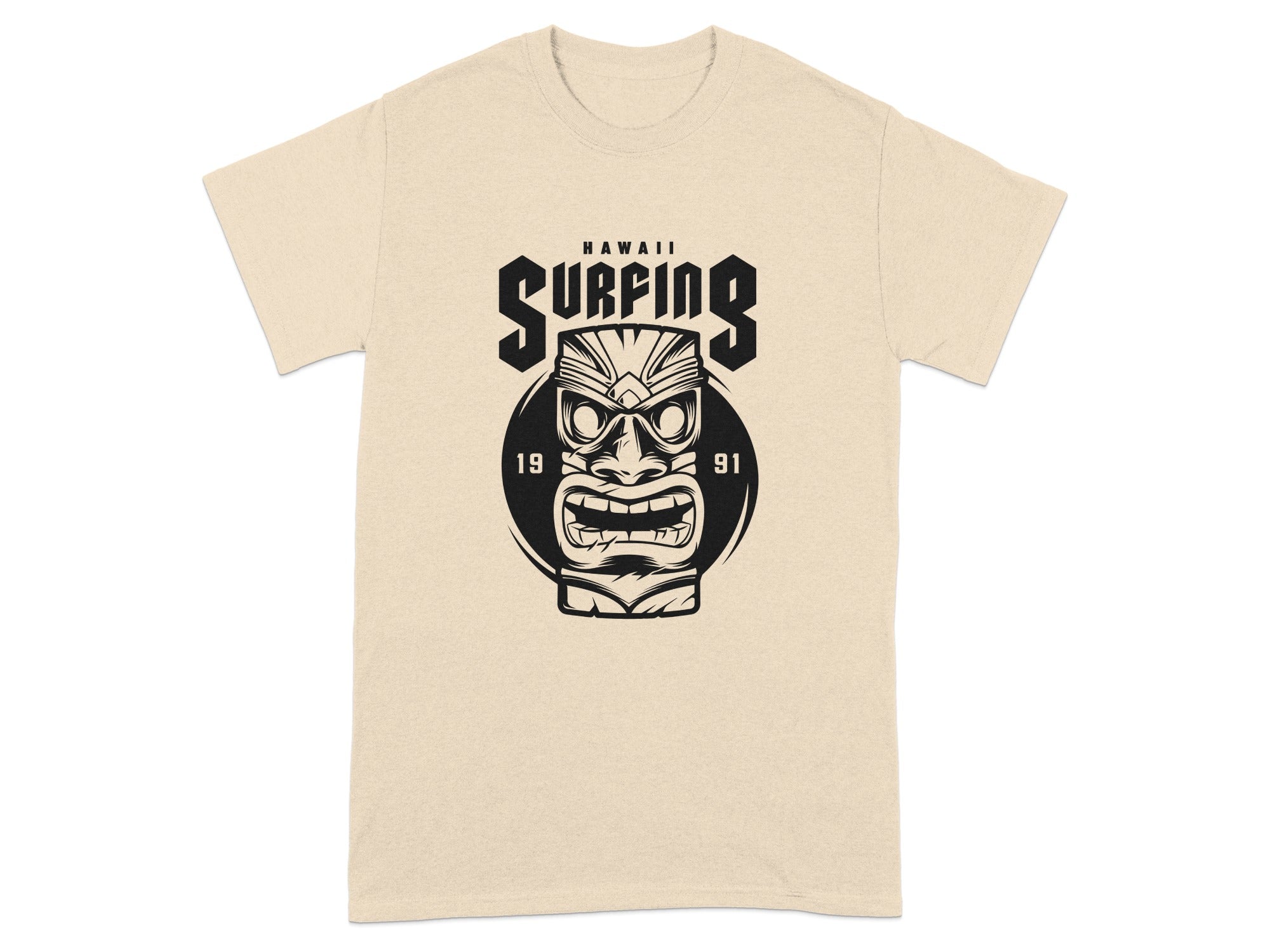 Hawaii Surfing 1991 Graphic Tee Shirt Product