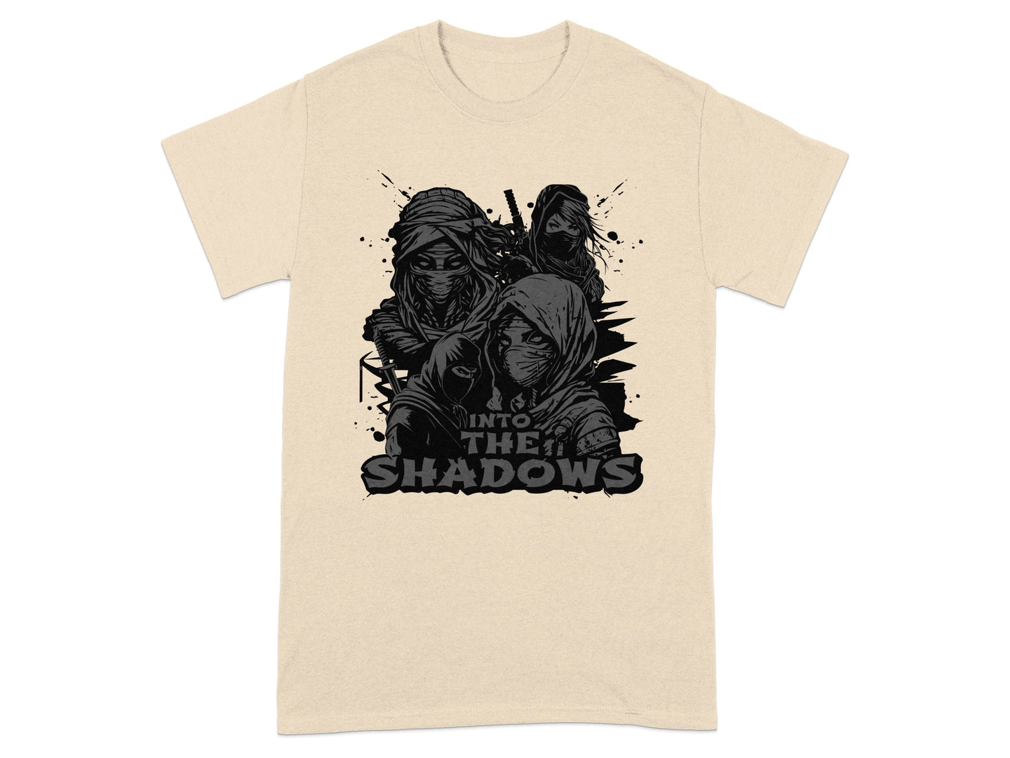 Into the Shadows Graphic Print T-Shirt