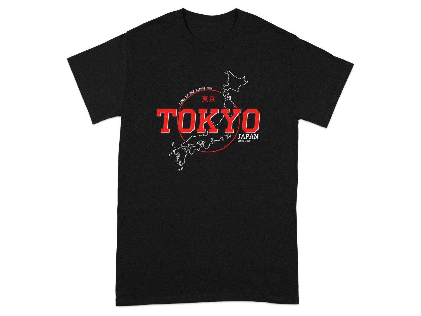 Tokyo Japan Graphic Design Shirt